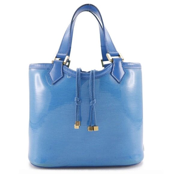 LOUIS VUITTON Mini lagoon bay Handbag M92472 Epiplage light blue pile Women - Picture 1 of 10